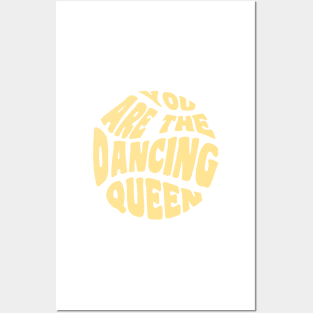 Dancing Queen Yellow Posters and Art